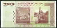 Bankovky - Zimbabwe