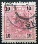 (1901) MiNr. 89 B - O - Austria-Hungary - stamp: Franz Joseph I.