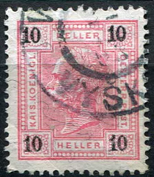 (1901) MiNr. 89 B - O - Austria-Hungary - stamp: Franz Joseph I.