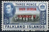 (1944) MiNr. B4 ** - Falklandy - South Georgia dependency - ovce
