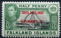 (1944) MiNr. SS 1 * - Falklands - South Shetlands dependency - memorial