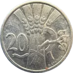 (1951) Czechoslovakia - 20 hal. (km31)