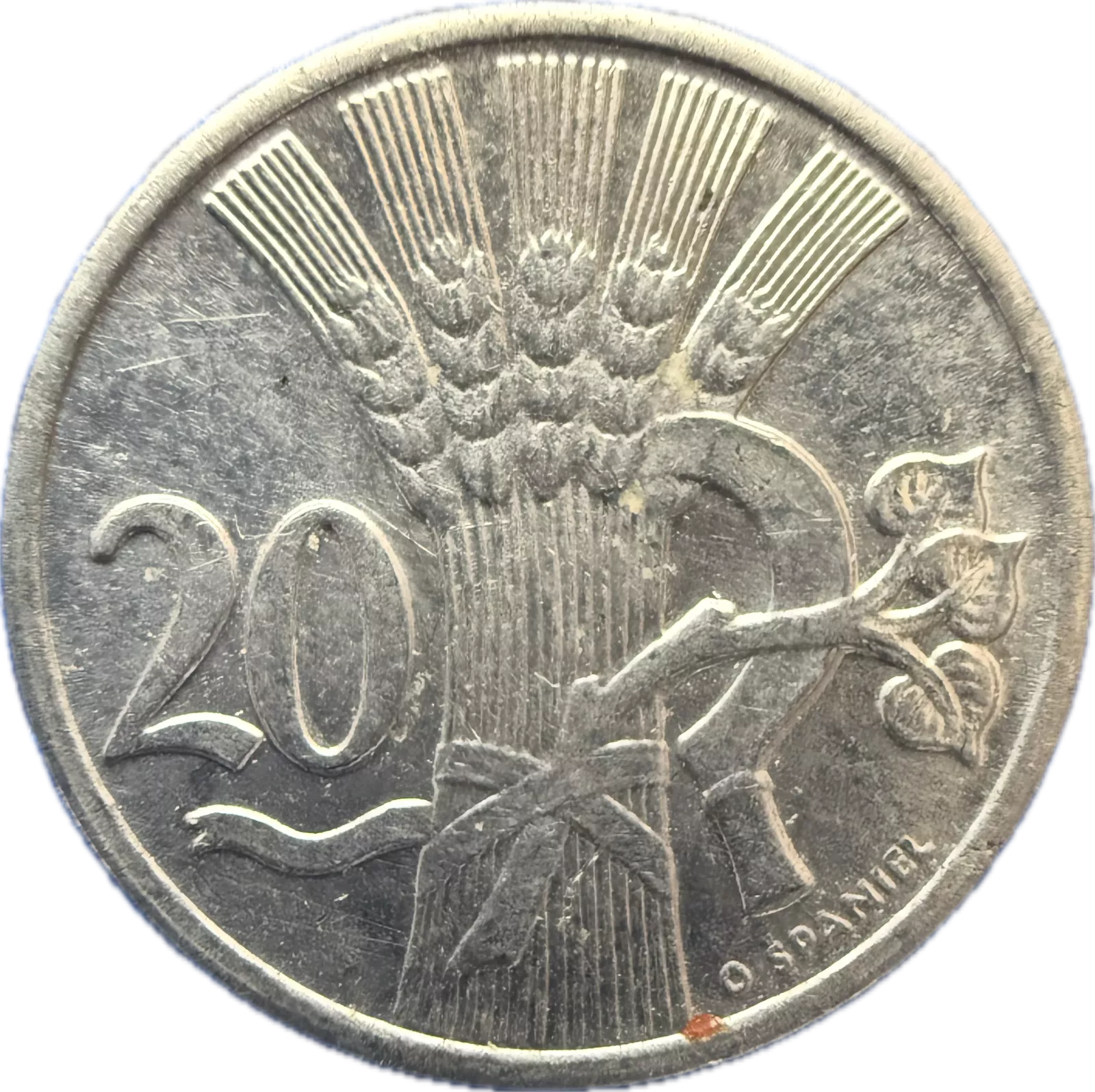 (1951) Czechoslovakia - 20 hal. (km31)