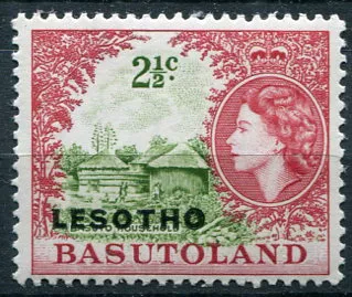 1966) MiNr. 16 ** - Lesotho - venkov Basuto - přetisk