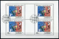 (1993) MiNr. 26 (MS) - O - Czech Republic - Composition (1933)
