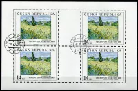 (1993) MiNr. 27 (MS) - O - Czech Republic - Green Rye (1889)