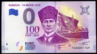 (2019-1) Turkey - Samsun - 19 Mayis 1919 - € 0,- souvenir