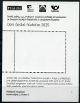 (2025) A ** (VZ AR 194) - Česká republika - Den české filatelie, Klub Filatelie