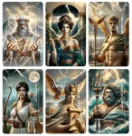 (2025) MiNr. (Bl. ) ** - Austria - Crypto stamp - Mythology "Zeus" Kompletní série všech pošt