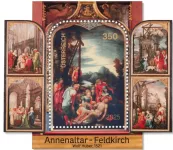 (2025) MiNr. (Bl. ) ** - Rakousko - Vánoce - „Oltář sv. Anny&quot;