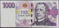 Czech Republic (P 25a Q) 1000 CZK (2008) UNC