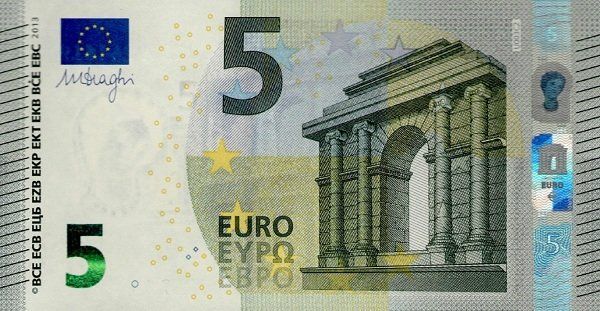 EURO (P 20z - Belgie) 5 EURO (2013) - UNC (sér. ZD)