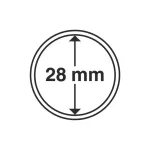 GRIPS mincovní kapsle vnitřní Ø 28 mm (balení 10 ks)