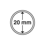 Mincovní kapsle vnitřní Ø 20 mm (balení 10 ks)