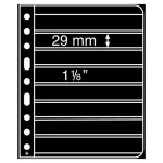 VARIO sheets 8S - black (pack of 5)