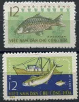 (1963) MiNr. 262 - 263 - O - North Vietnam - Fish farms