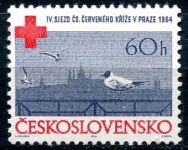 (1964) č. 1387 ** - ČSSR - IV. sjezd Čs. červeného kříže