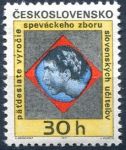 (1971) č. 1892 ** - ČSSR - 50 let Pěvec. sboru slovenských učitelů