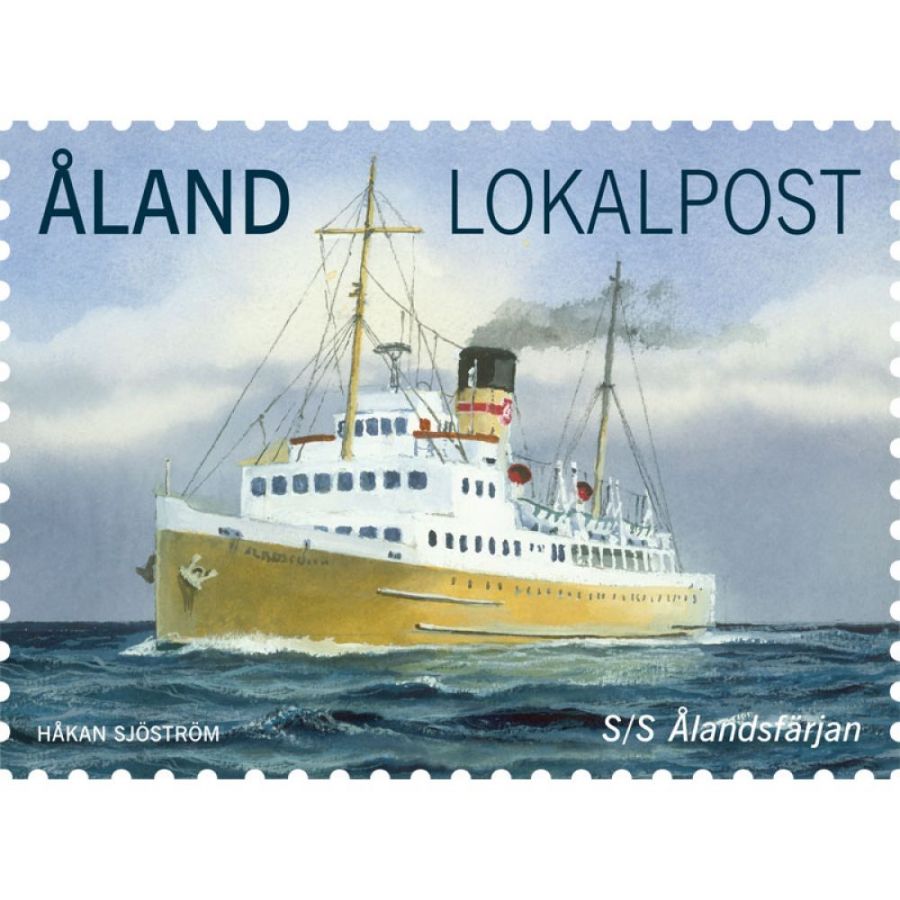 (2013) MiNo. 370 ** - Aland Island -Ship „S/S Ålandsfärjan“