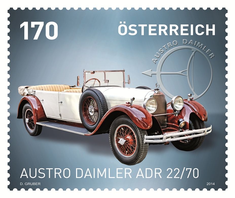 (2014) MiNo. 3116 ** - Austria - Cars - Austro Daimler ADR 22/70