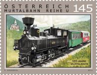 (2014) MiNr. 3163 ** - Austria - Railways - 120 years of Murtalbahn
