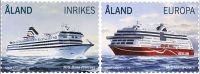 (2014) MiNr. 387 - 388 ** - Aland - Pasažérské námořní lodě