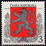 (1993) MiNo. 1 ** - Czech Republic - Mark: State Emblem