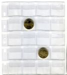 List TGW 20 - to 20 pieces of coins with pocket (size 40x40 mm)