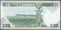 Sambia - (P 26e) 20 Kwacha (1986) - UNC