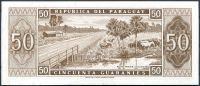 Paraguay (P 197) - 50 quaranies (1952) - UNC